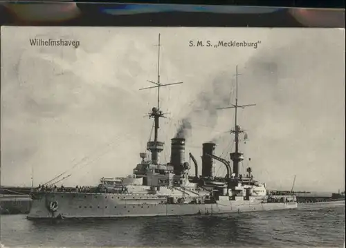 Wilhelmshaven SMS Mecklenburg Schiff x