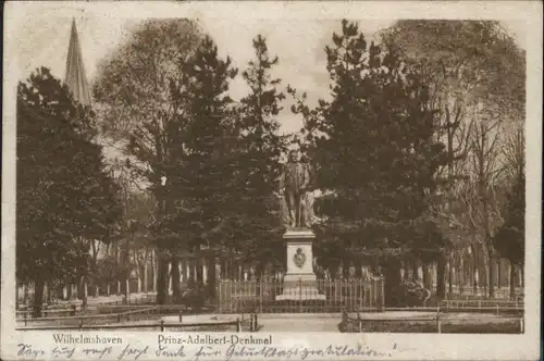 Wilhelmshaven Prinz Adalbert Denkmal  x