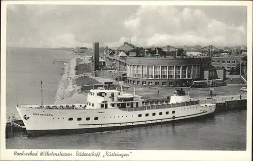 Wilhelmshaven Baederschiff Ruestringen *