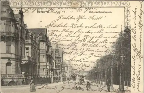 Hannover Hohenzollernstrasse x