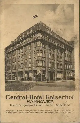 Hannover Centralhotel Kaiserhof *