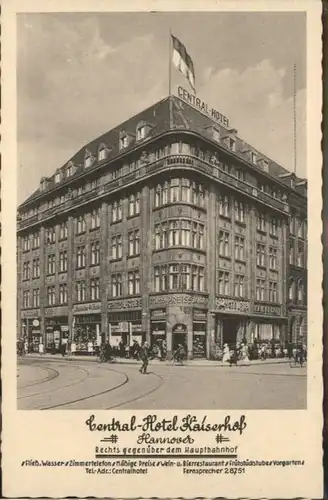 Hannover Centralhotel Kaiserhof *