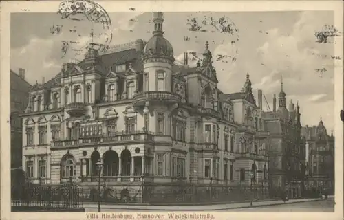 Hannover Villa Hindenburg Wedekindstrasse x