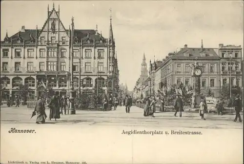 Hannover Aegidientorplatz Breitestrasse *