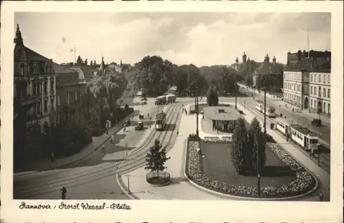 Hannover Horst Wessel Platz Strassenbahn x