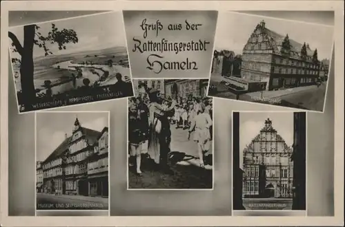 Hameln Museum Stiftsherrnhaus Rattenfaengerhaus Hochzeitshaus x