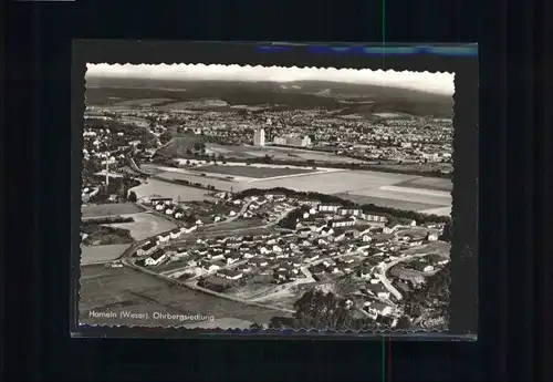 Hameln Fliegeraufnahme Ohrbergsiedlung *