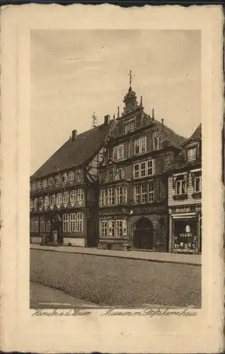 Hameln Weser Museum Stiftsherrnhaus *
