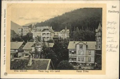 Bad Harzburg Villa Ulbrich Haus Lug ins Land Haus Erika x