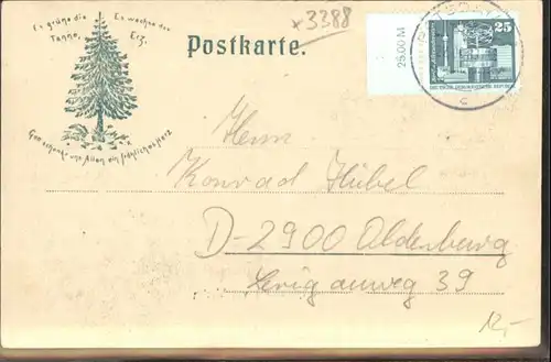 Bad Harzburg handschriftlich von 1905 x
