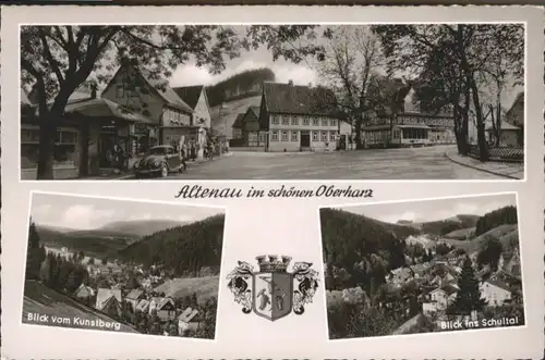 Altenau Harz Wappen Kunstberg Schultal *