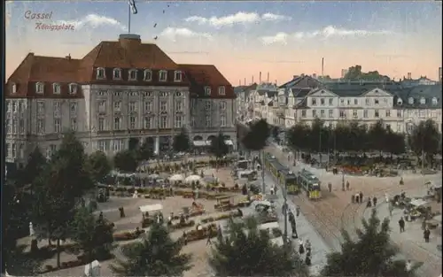 Kassel Koenigsplatz Strassenbahn x