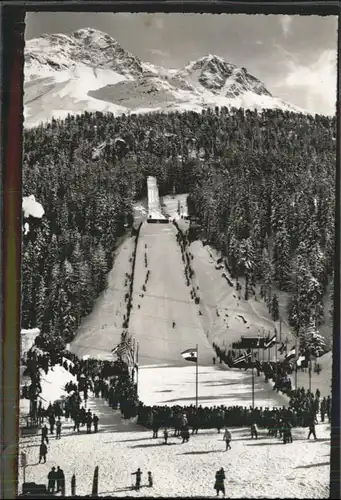 ws90787 St Moritz GR St Moritz Olympiaschanze * Kategorie. St Moritz Alte Ansichtskarten