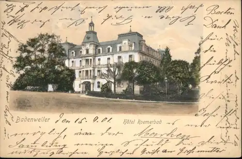 Badenweiler Hotel Roemerbad x