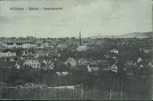 ws93625 Muellheim Baden Muellheim  * Kategorie. Muellheim Alte Ansichtskarten