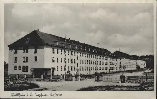 ws93629 Muellheim Baden Muellheim Kaserne x Kategorie. Muellheim Alte Ansichtskarten