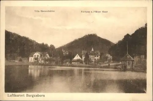 Bad Bergzabern Villa Hatzenbuehler Kurhaus Pfaelzer Wald *