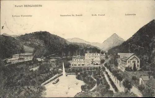 Bad Bergzabern Kurhaus Westenhoefer Sanatorium Dr Bossert Luisenruh x
