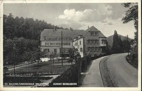 Bad Bergzabern Haushaltungsschule Waldmuehle x