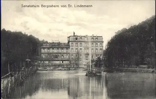 Bad Bergzabern Sanatorium Bergzabern Dr Lindemann x