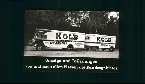 Memmingen Umzugspedition Kolb *