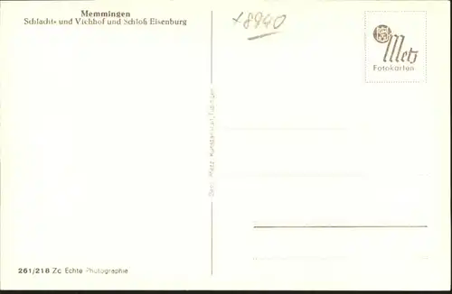 Memmingen Schloss Eisenburg *
