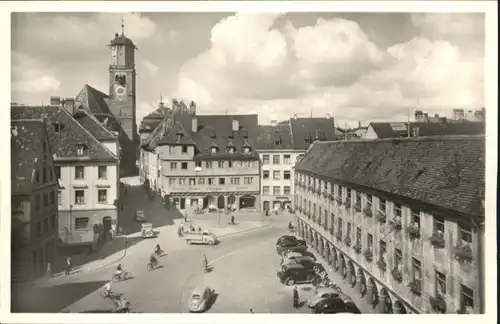 Memmingen Steuerhaus St Martinskirche Marktplatz *