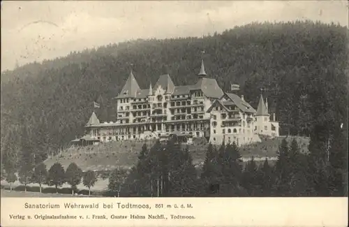 Todtmoos Sanatorium Wehrawald x