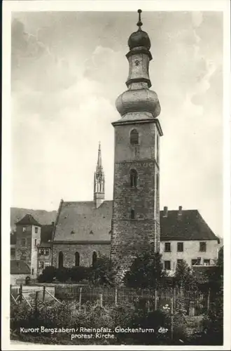 Bad Bergzabern Glockenturm Kirche *