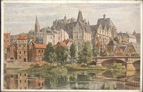 Marburg Universitaet Schloss Kuenstler K Lindegreen x