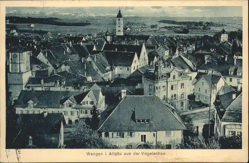 Wangen Allgaeu Fliegeraufnahme x