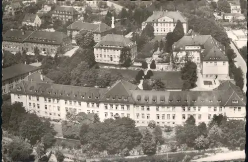 Ulm Donau Michelsberg Fliegeraufnahme Kliniken x