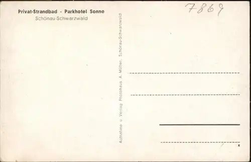 Schoenau Schwarzwald Parhotel Sonne *