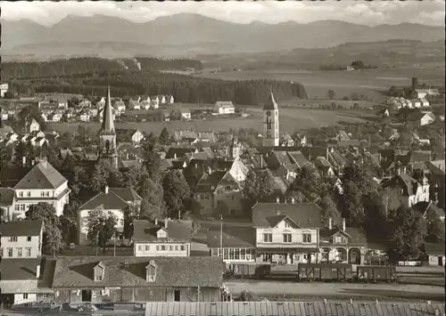 Wangen Allgaeu Wangen Bahnhof Gueterzug *