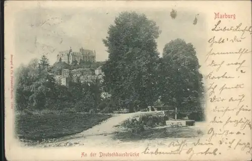 Marburg Deutschhausbruecke x