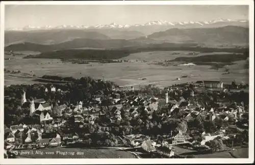 ws96959 Isny Allgaeu Isny Allgaeu Fliegeraufnahme x Kategorie. Isny im Allgaeu Alte Ansichtskarten