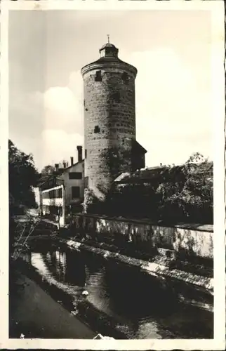 ws96961 Isny Allgaeu Isny Allgaeu Pulverturm x Kategorie. Isny im Allgaeu Alte Ansichtskarten