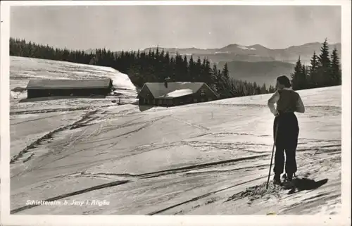 ws96986 Isny Allgaeu Isny Schletteralm Allgaeu * Kategorie. Isny im Allgaeu Alte Ansichtskarten