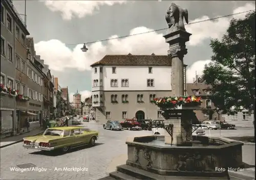 Wangen Allgaeu Marktplatz *