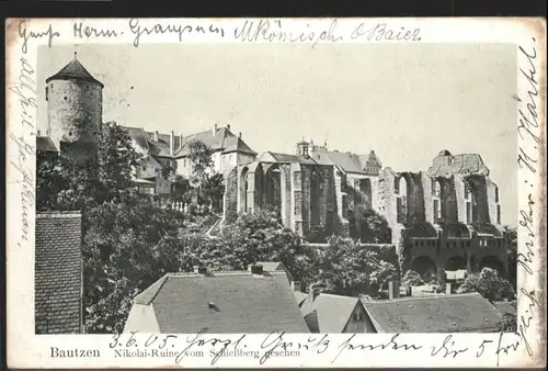 Bautzen Nikolai Ruine  x