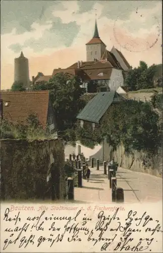 Bautzen Alte Stadtmauer Fischerpforte x