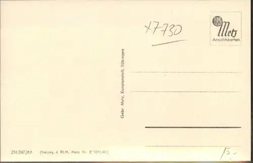 Villingen-Schwenningen Gesamtansicht / Villingen-Schwenningen /Schwarzwald-Baar-Kreis LKR