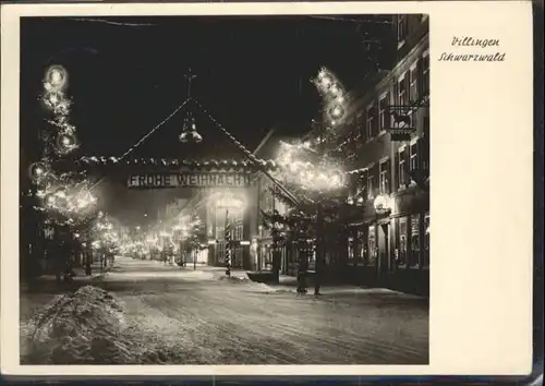 Villingen-Schwenningen Weihnachtskarte / Villingen-Schwenningen /Schwarzwald-Baar-Kreis LKR