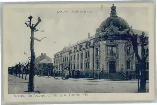 Landau Pfalz Landau Justizgebaeude * / Landau in der Pfalz /Landau Pfalz Stadtkreis