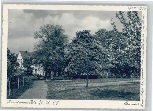 Kaiserslautern Bremerhof x