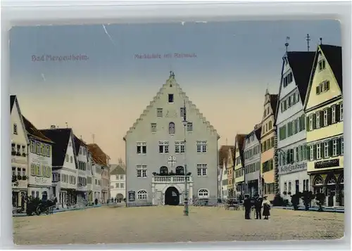 Bad Mergentheim Marktplatz Rathaus x