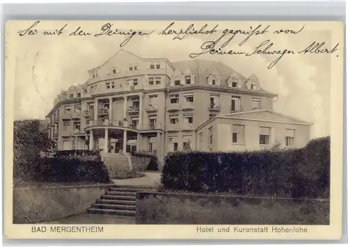Bad Mergentheim Hotel Hohenlohe x