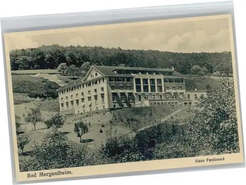 Bad Mergentheim Haus Ferdinand *