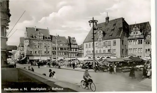 Heilbronn Marktplatz Rathaus x