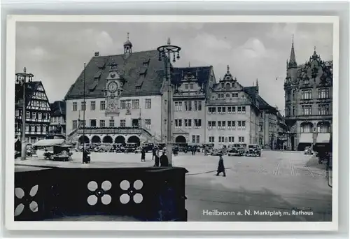 Heilbronn Marktplatz Rathaus *
